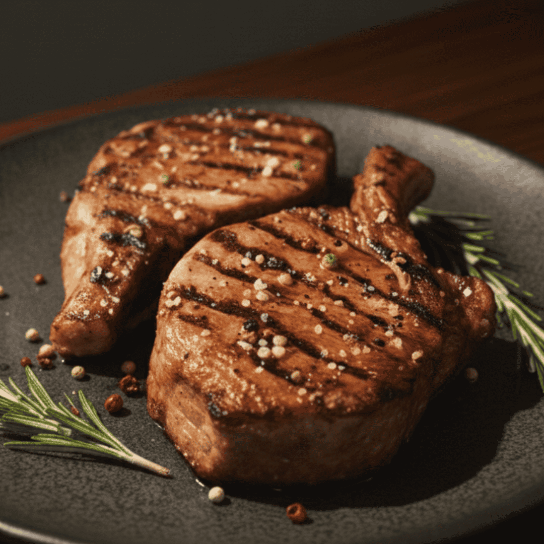 USDA Boneless Pork Loin Balsamic Maple and Dijon Mustard Glazed 1kg