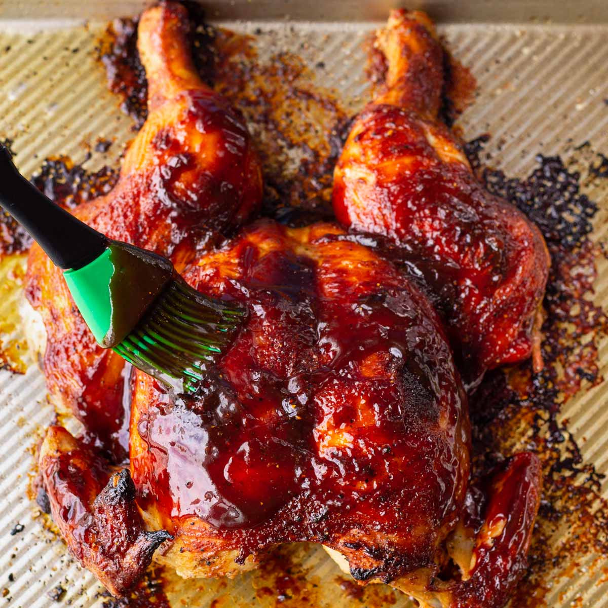 Spatchcock Honey Molasses BBQ | Marinated Chicken | Shiok Barbeque Meats