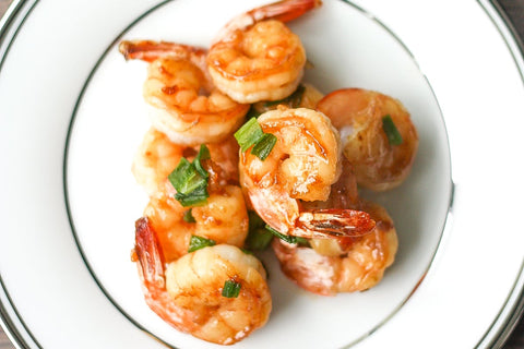 Wild Tiger Prawns Peeled Honey Yuzu Glaze 350g/500g/1kg