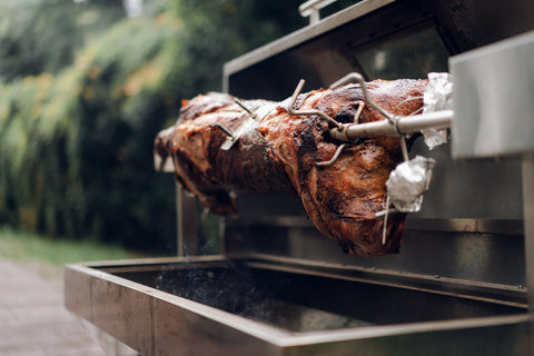 Live Station Spit-Roasted Whole Lamb (NZ Baby Lamb)