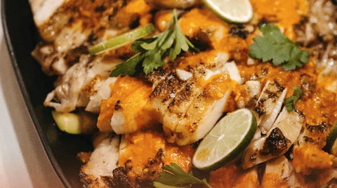 Grilled fish fillets with chilli and lime, SHIOK Party Set 25pax, Shiok BBQ Singapore