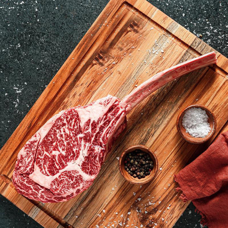 "Sanchoku" F1 Wagyu Tomahawk Bone-In MB4-5 (1.1~1.3kg)